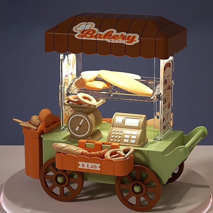 Brinquedo de Carrinho de Compras em Miniatura DIY