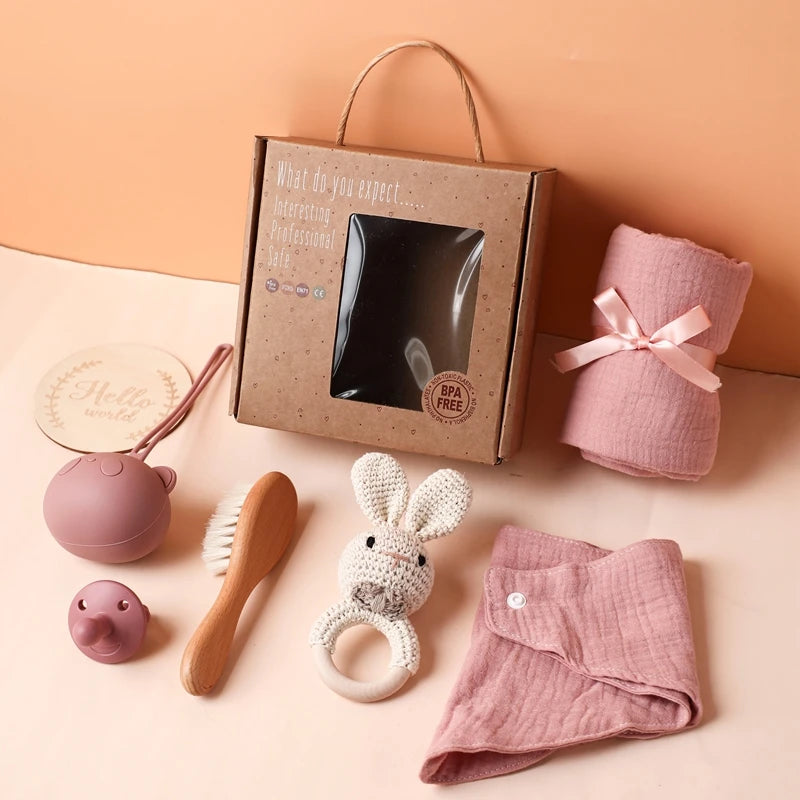 Kit Completo de Banho e Presentes para Bebês