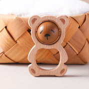 Chocalho de Madeira Urso Musical Montessori