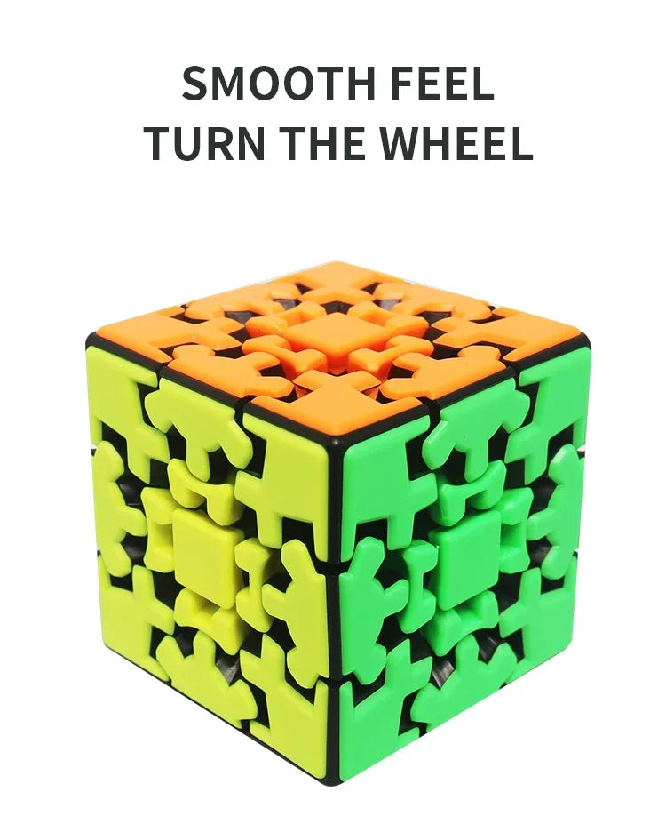 Cubo Mágico de Engrenagem Desafio Profissional