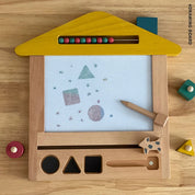 Prancheta Magnética Montessori para Crianças - Aprendizagem Criativa