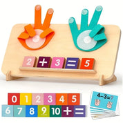 Brinquedo Educativo Montessori de Aritmética em Madeira
