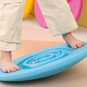 Crianças caracol placa de equilíbrio crianças tdah autismo fisioterapia integração sensorial equipamentos treinamento jogos esportivos kinder spiele
