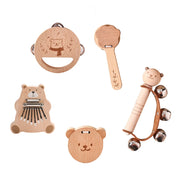 Conjunto Musical Montessori de Madeira para Bebês