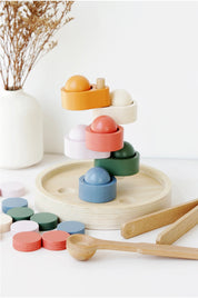 Brinquedo Montessori de Classificação e Coordenação Motora