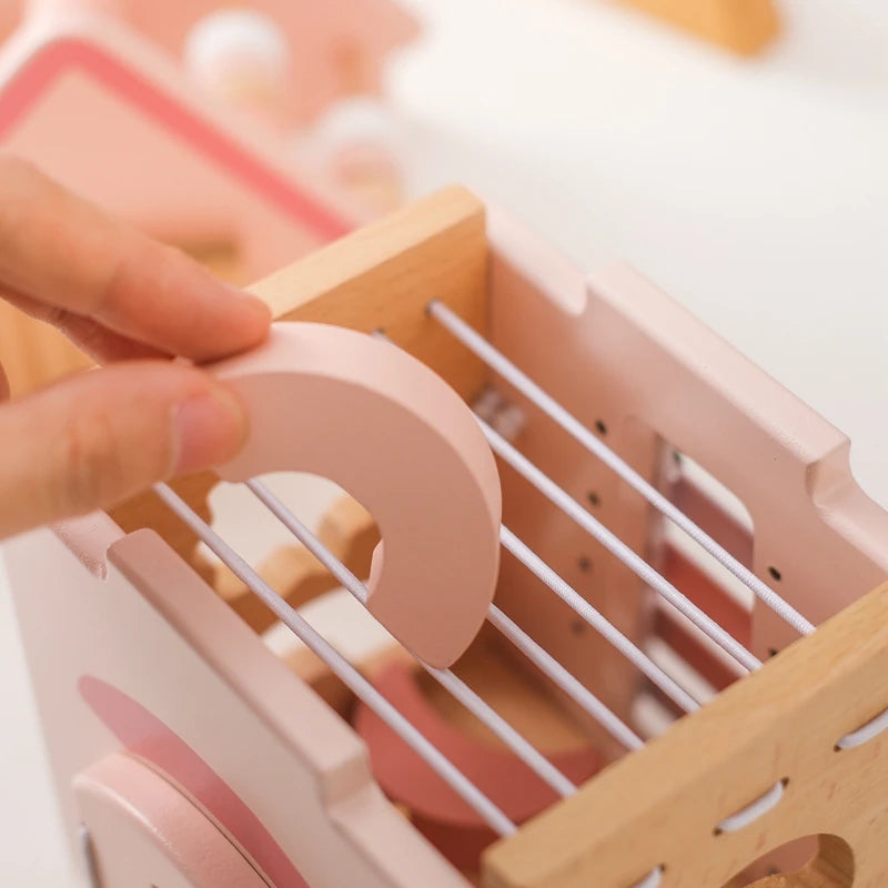 Brinquedo Educativo Montessoriano 5 em 1 para Crianças