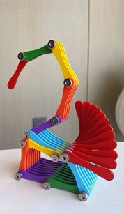 Brinquedo Dobrável Educativo para Desenvolvimento Infantil