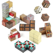Blocos de Construção Magnéticos Cubo Mágico Montessori
