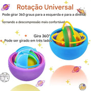 Bola Sensorial 3D Fidget Giroscópio Antiestresse