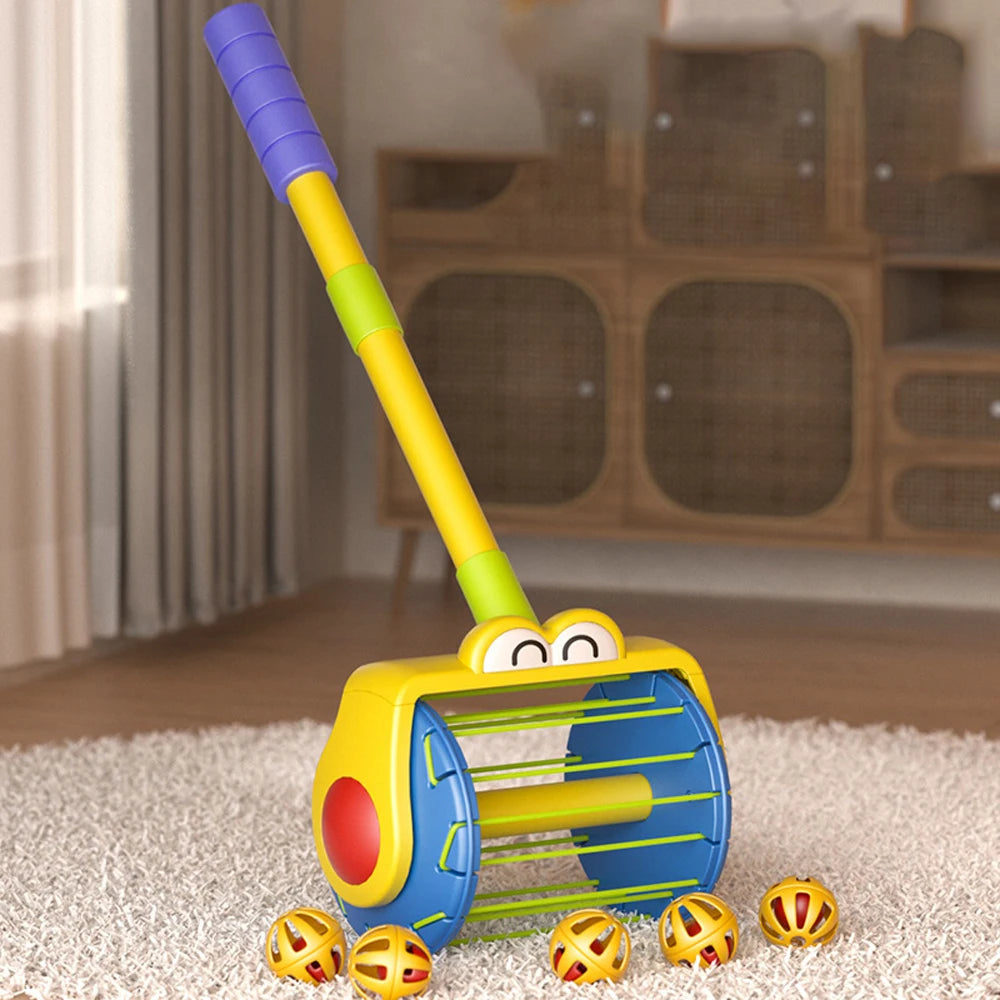 Aprendizagem criativa montessori educacional sino emissor coletor de poeira presentes para meninos meninas diy jogo treinamento cognição crianças brinquedos