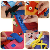 Placa Montessori Multicamadas para Desenvolvimento Infantil