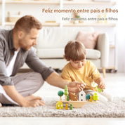 Brinquedo de Equilíbrio Montessori de Madeira para Crianças