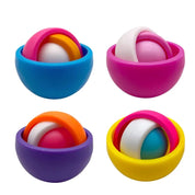 Bola Sensorial 3D Fidget Giroscópio Antiestresse