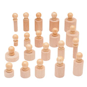 Brinquedo Sensorial Montessori de Encaixe para Crianças