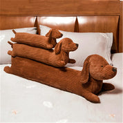Travesseiro de Pelúcia Dachshund Conforto e Charme