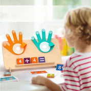 Brinquedo Educativo Montessori de Aritmética em Madeira