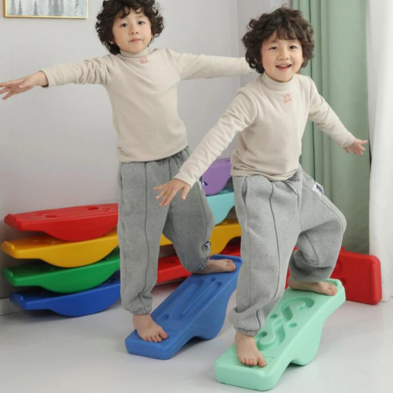 Crianças caracol placa de equilíbrio crianças tdah autismo fisioterapia integração sensorial equipamentos treinamento jogos esportivos kinder spiele