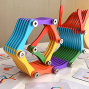 Brinquedo Dobrável Educativo para Desenvolvimento Infantil