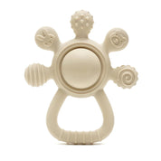 Mordedor Silicone Palm Chocalho para Bebês