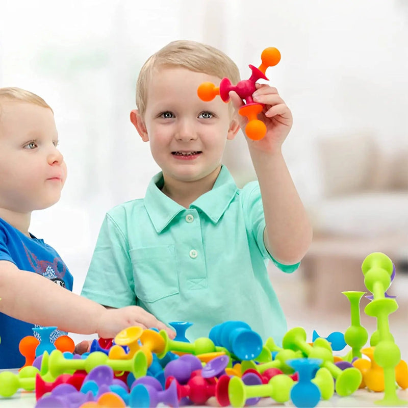 Ventosa de Silicone Diversas Opções de Montar Brincar