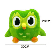 Coruja de Pelúcia Verde Divertida - Amigo dos Pequenos