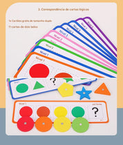 Brinquedo Educativo Montessori de Madeira com Jogo de Pesca Divertido