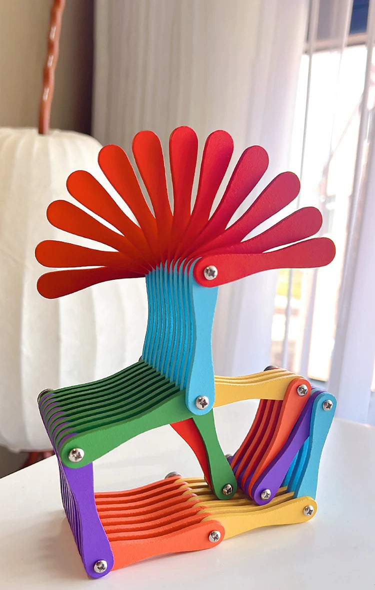 Brinquedo Dobrável Educativo para Desenvolvimento Infantil