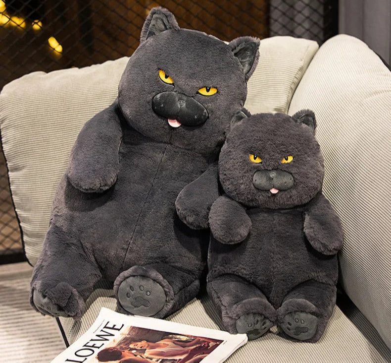 Gato de Pelúcia Kawaii Britânico Shorthair 30-60 cm
