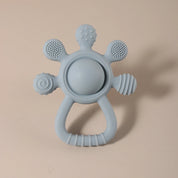 Mordedor Silicone Palm Chocalho para Bebês