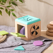 Bebê montessori brinquedos de madeira caixa de tecido mágico aprendizagem educacional brinquedos sensoriais dedo exercício ocupado jogo de tabuleiro presente do bebê