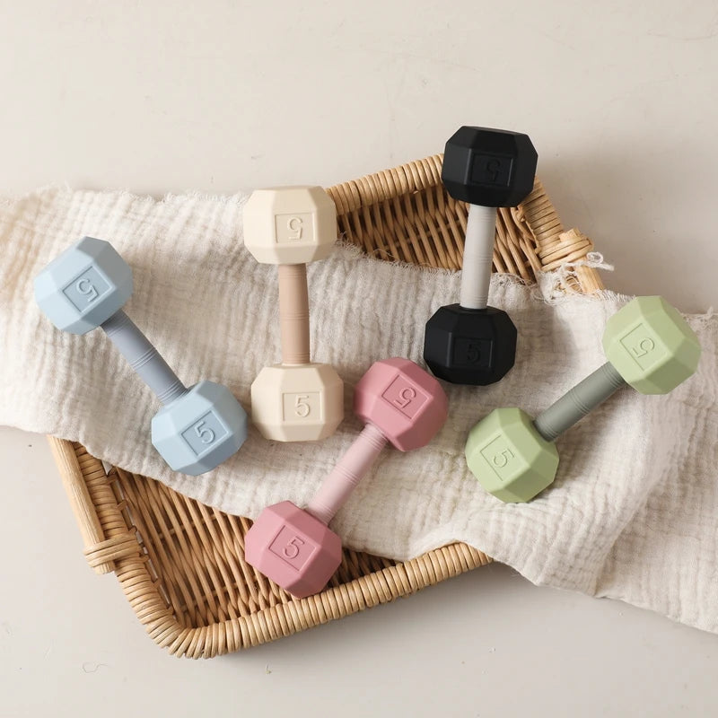 Chocalho Sensorial de Silicone para Bebês