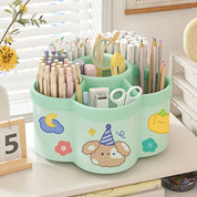 Suporte Infantil Giratório para Lápis Canetas - Organização e Estilo