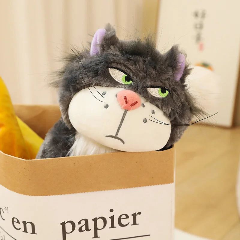 Gato de Pelúcia Kawaii 25-45 cm - Decoração e Presente Perfeito
