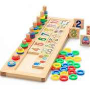 Placa Logarítmica Montessori: Aprendizado Divertido e Educativo