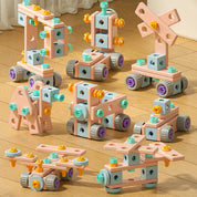 Brinquedo Montessoriano de Montagem Criatividade e Habilidades