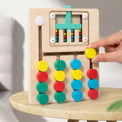 Quebra-Cabeça de Madeira Montessori - Aprendizagem Divertida