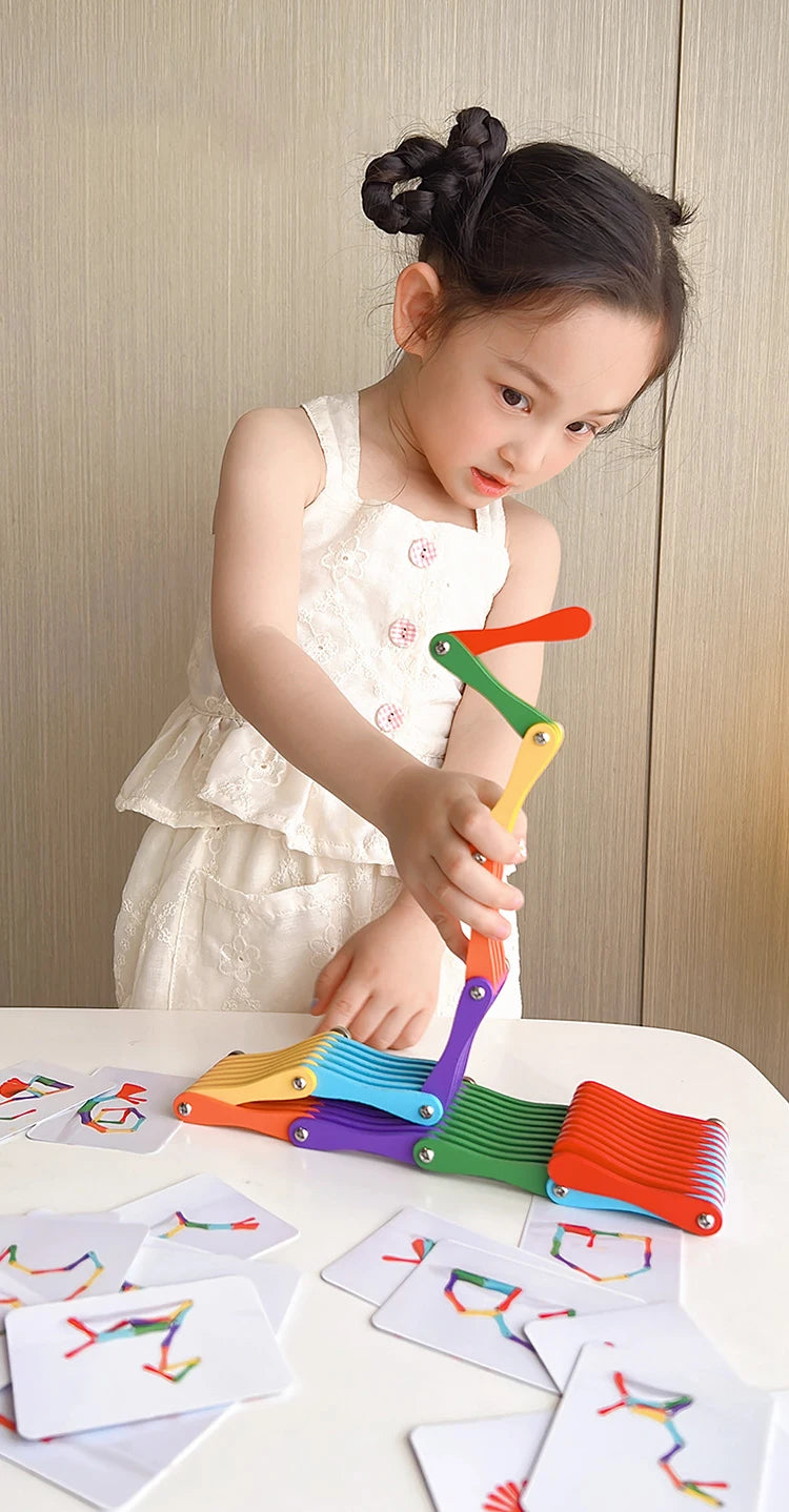 Brinquedo Dobrável Educativo para Desenvolvimento Infantil