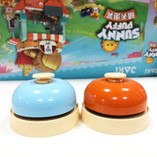 Sino de Mesa Infantil Colorido - Diversão e Aprendizado
