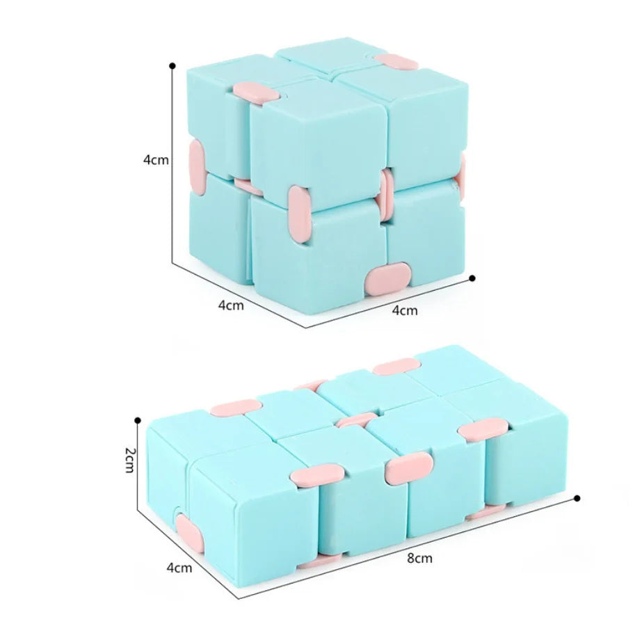 Cubo Mágico Infinito Anti-Estresse para Todas as Idades