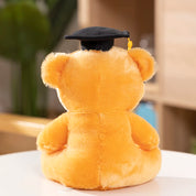 1 peça 23cm urso de formatura brinquedo de pelúcia bonito urso de pelúcia boneca macia meninos meninas estudantes presente de formatura
