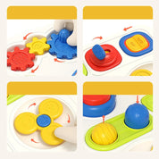 Montessori sensorial placa interruptores de luz brinquedos tomar exercício bebê mão-cérebro desenvolvimento brinquedos portátil bebê sair tirar um ônibus brinquedos