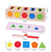 Brinquedo Educativo Montessori de Madeira com Jogo de Pesca Divertido