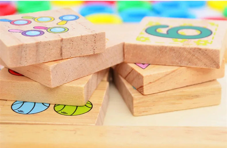 Placa Logarítmica Montessori: Aprendizado Divertido e Educativo