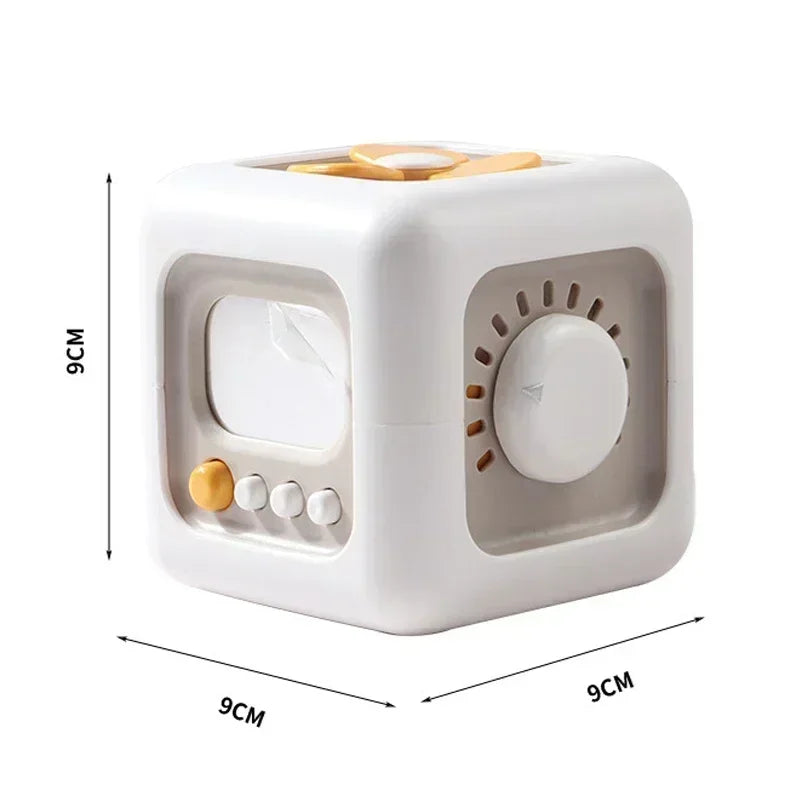 Cubo Sensorial Educativo 6 em 1 Montessori para Crianças