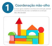 Blocos de Construção de Madeira Educativos - Explore a Criatividade
