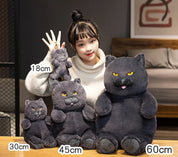 Gato de Pelúcia Kawaii Britânico Shorthair 30-60 cm