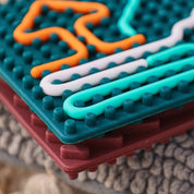 Tabuleiro Sensorial Montessori de Silicone para Crianças