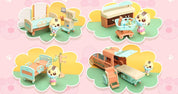 Brinquedo Miniaturas Playset Médico de Gatinhos