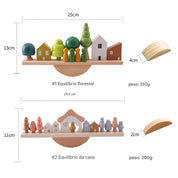 Brinquedo de Equilíbrio Montessori de Madeira para Crianças