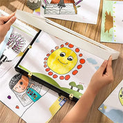 Molduras de arte para crianças, frente magnética aberta, exibição mutável, decoração de casa, quadro infantil para pôster, foto, desenho, pinturas, fotos, novo